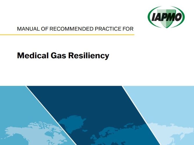 IAPMO Medical Gas Resiliency phcppros